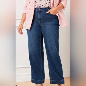 Talbots Dark Blue Flare Jeans